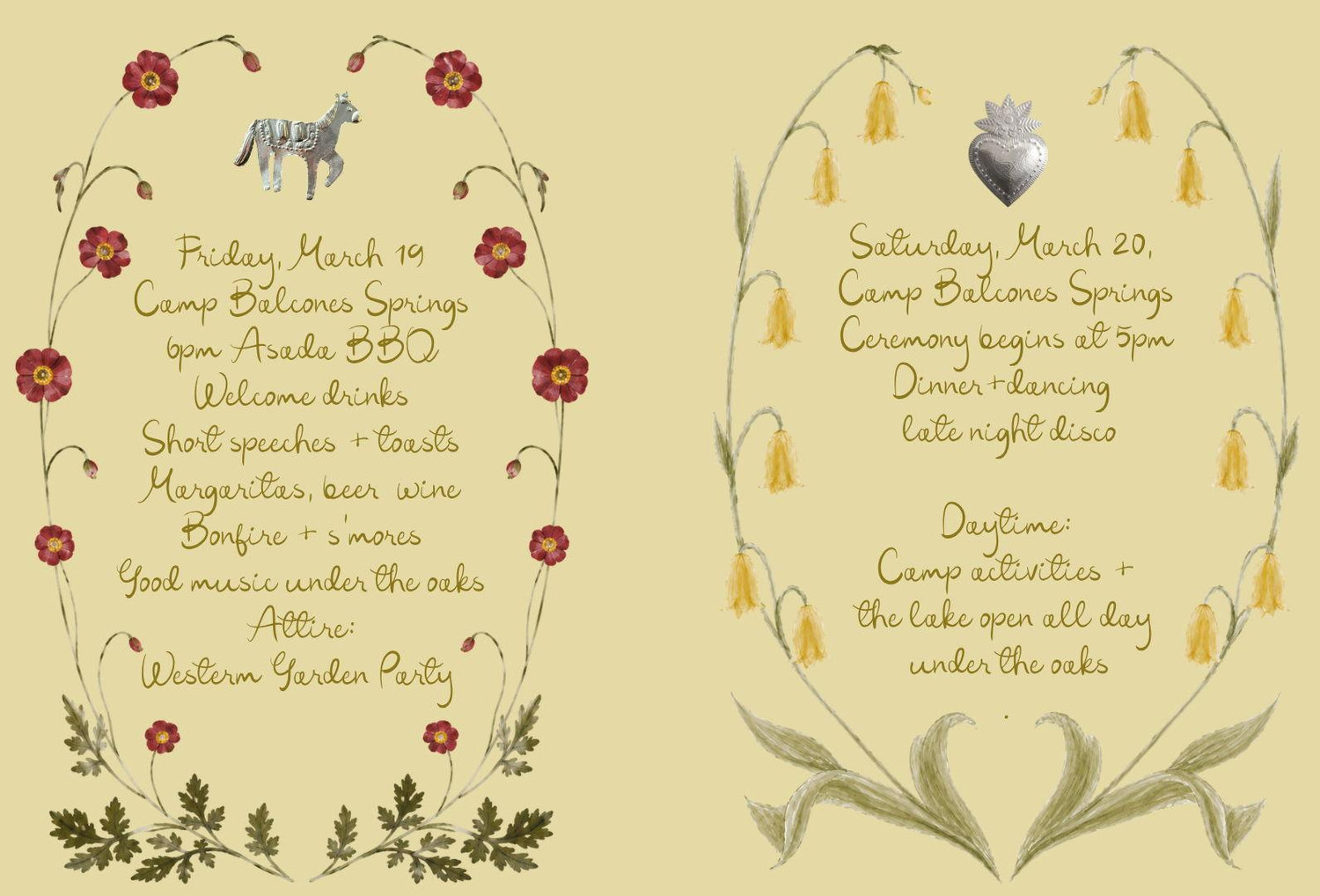The Wedding Website of Ford Willams and Gretchen Gottsacker