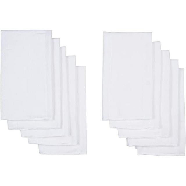 Gerber Birdseye 3-Ply Prefold Cloth Diapers, White, 10 Count