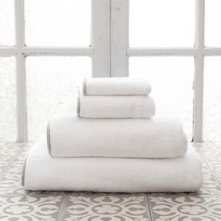 Signature Banded Bath Towel