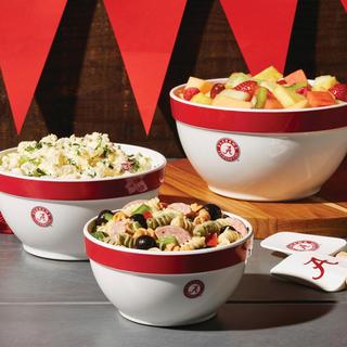 Alabama 3-Piece Party Bowls Set