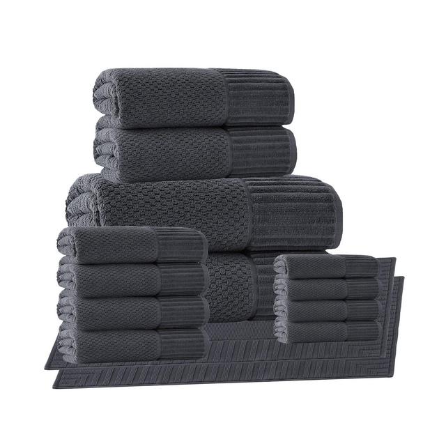 Enchante Home Timaru 2-Pc. Bath Sheets Turkish Cotton Towel Set