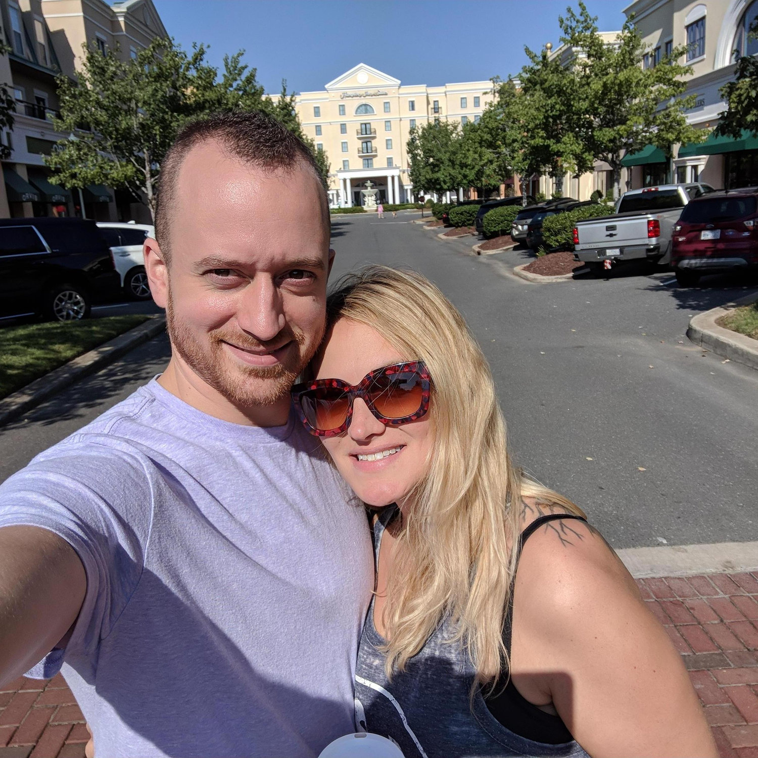 Hotel where we got engaged and later where we booked our wedding date!