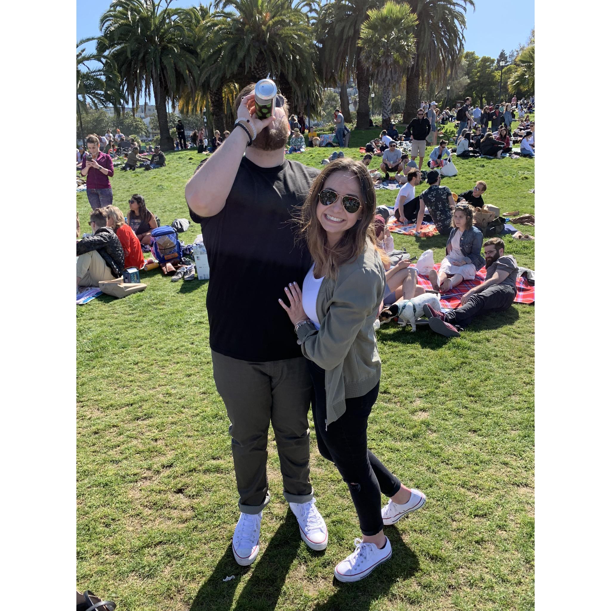 Delores Park, San Francisco
March 30, 2019
