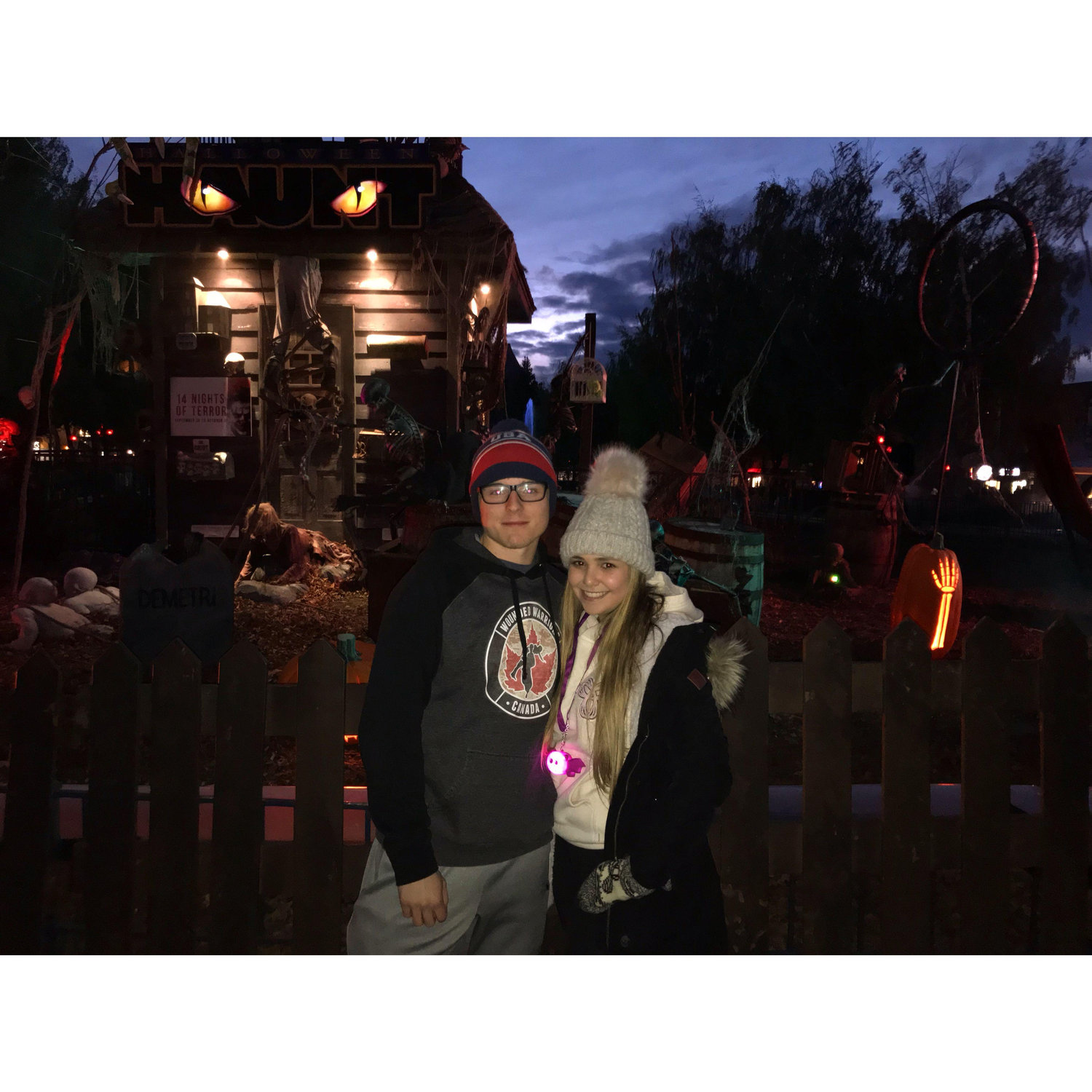 First Halloween Haunt <3