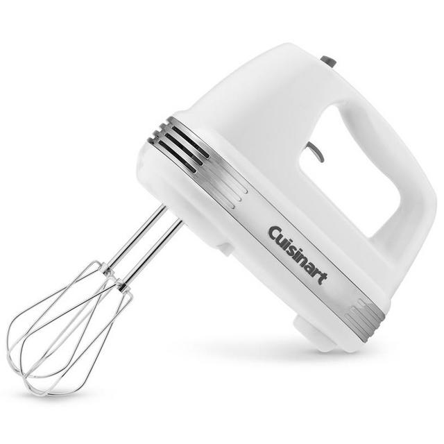 Cuisinart 7-Speed Hand Mixer, White