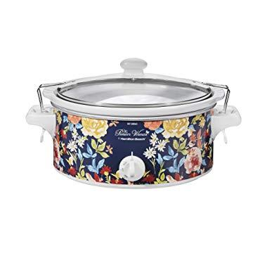 Pioneer Woman 6 Quart Portable Slow Cooker Fiona Floral