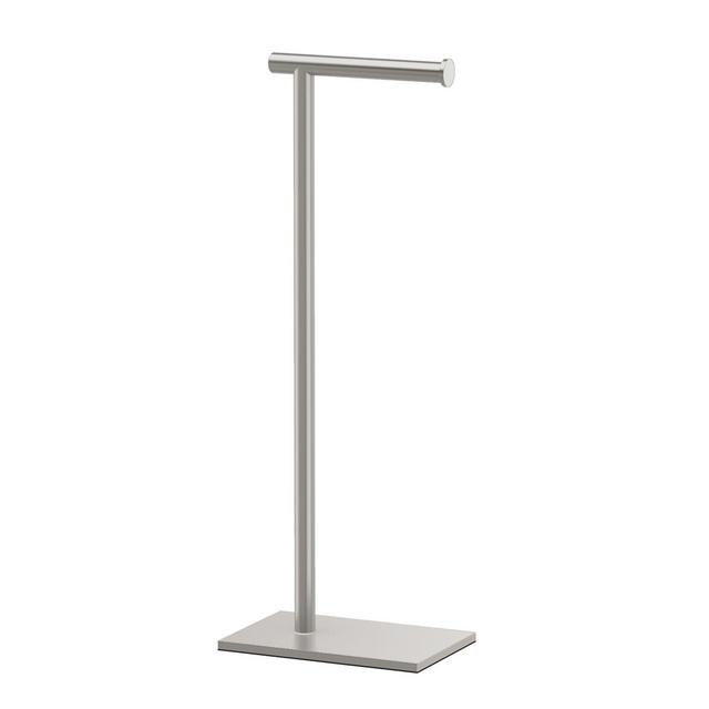 Gatco® Latitude II Standing Toilet Tissue Holder in Satin Nickel