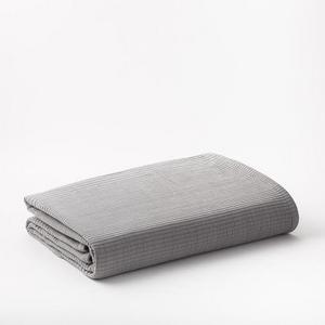 Ribbed Blanket - Platinum