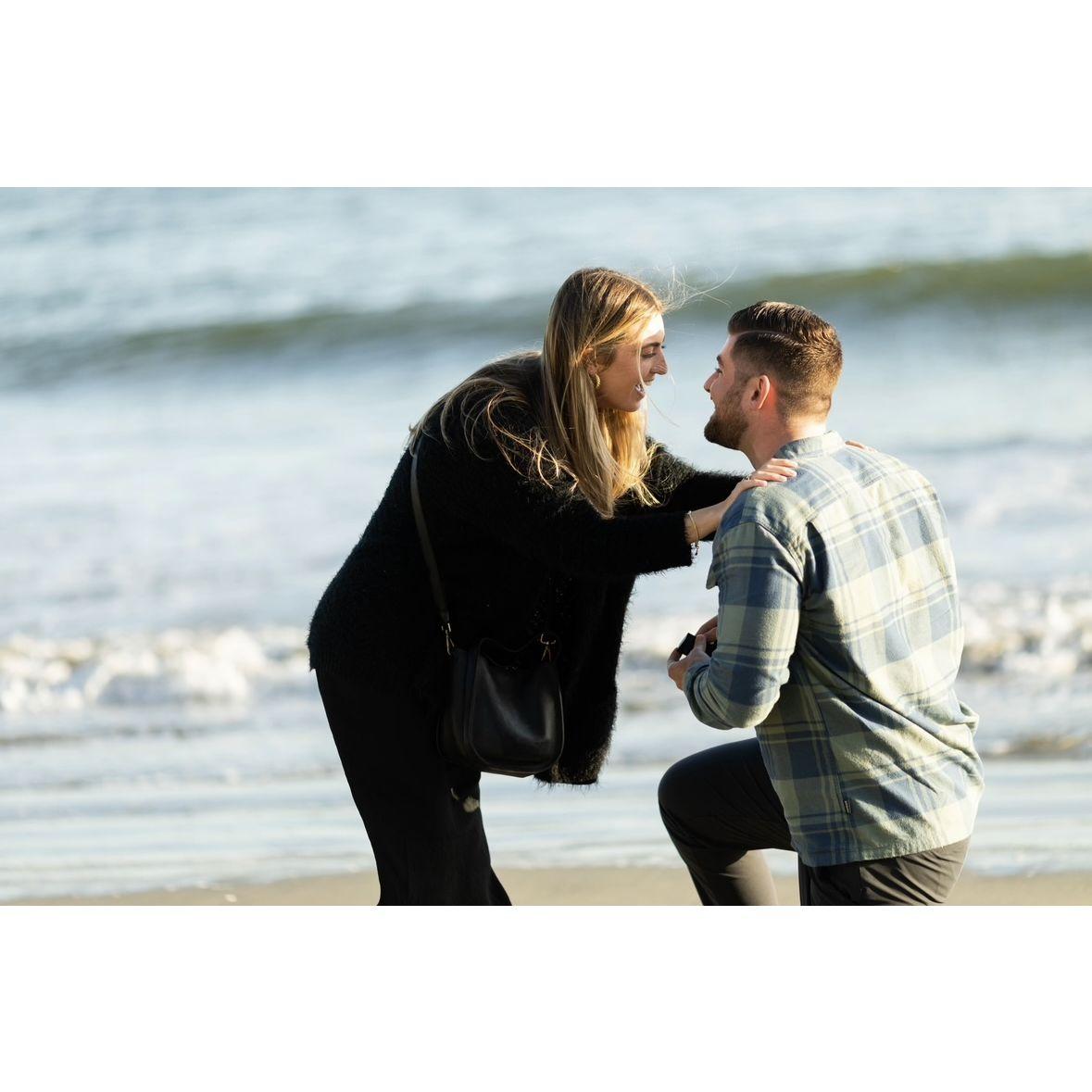 The moment Barrett proposed!