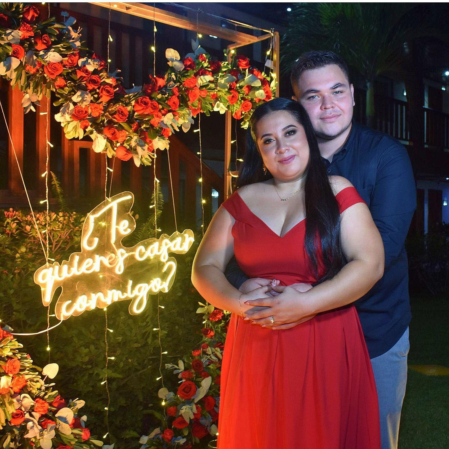 De novios a prometidos en un instante