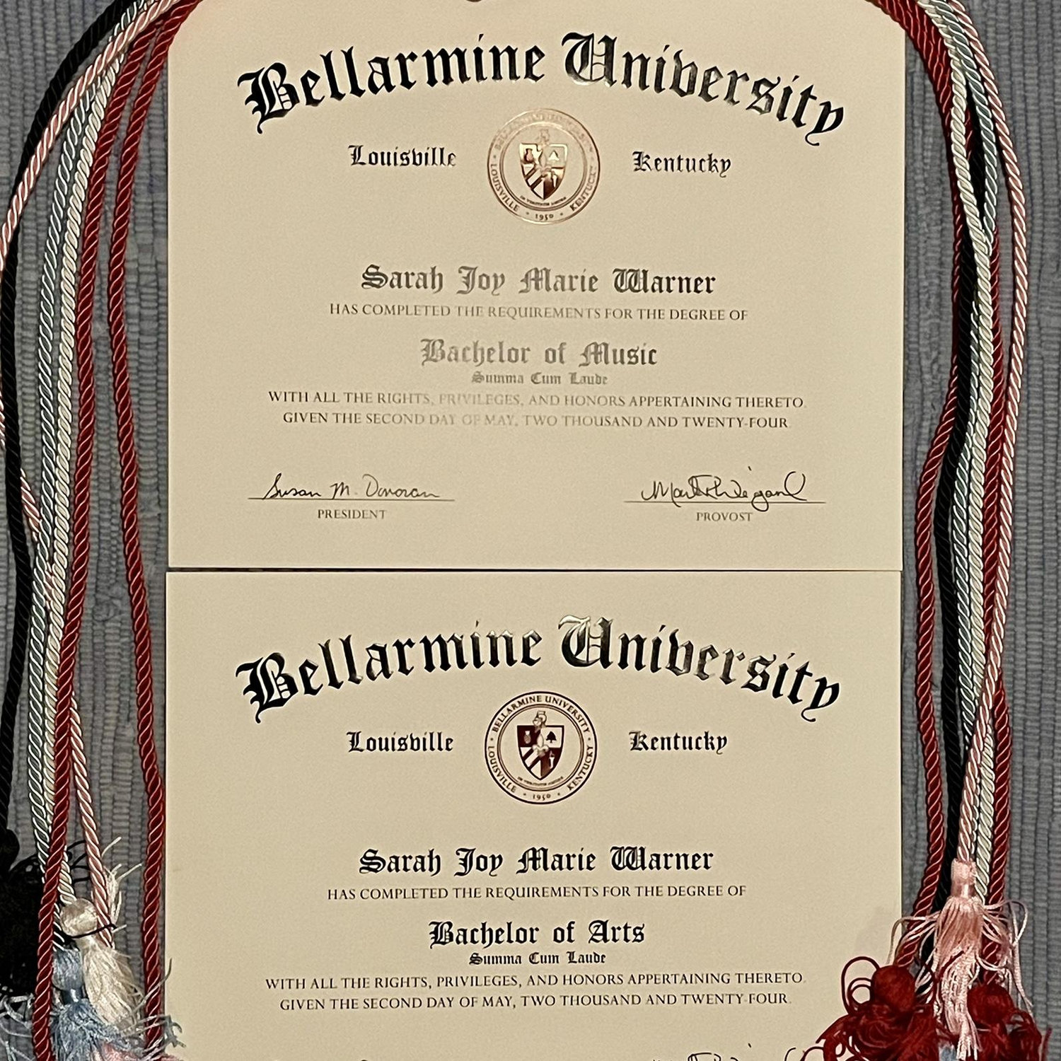 Sarah’s dedication and perseverance led her to earn two degrees, and upon graduation, she moved to Knoxville, TN, to be near Gary — a step that brought their hearts even closer.