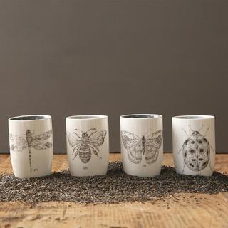 Secret Garden Insect 4-Piece Tumbler Set