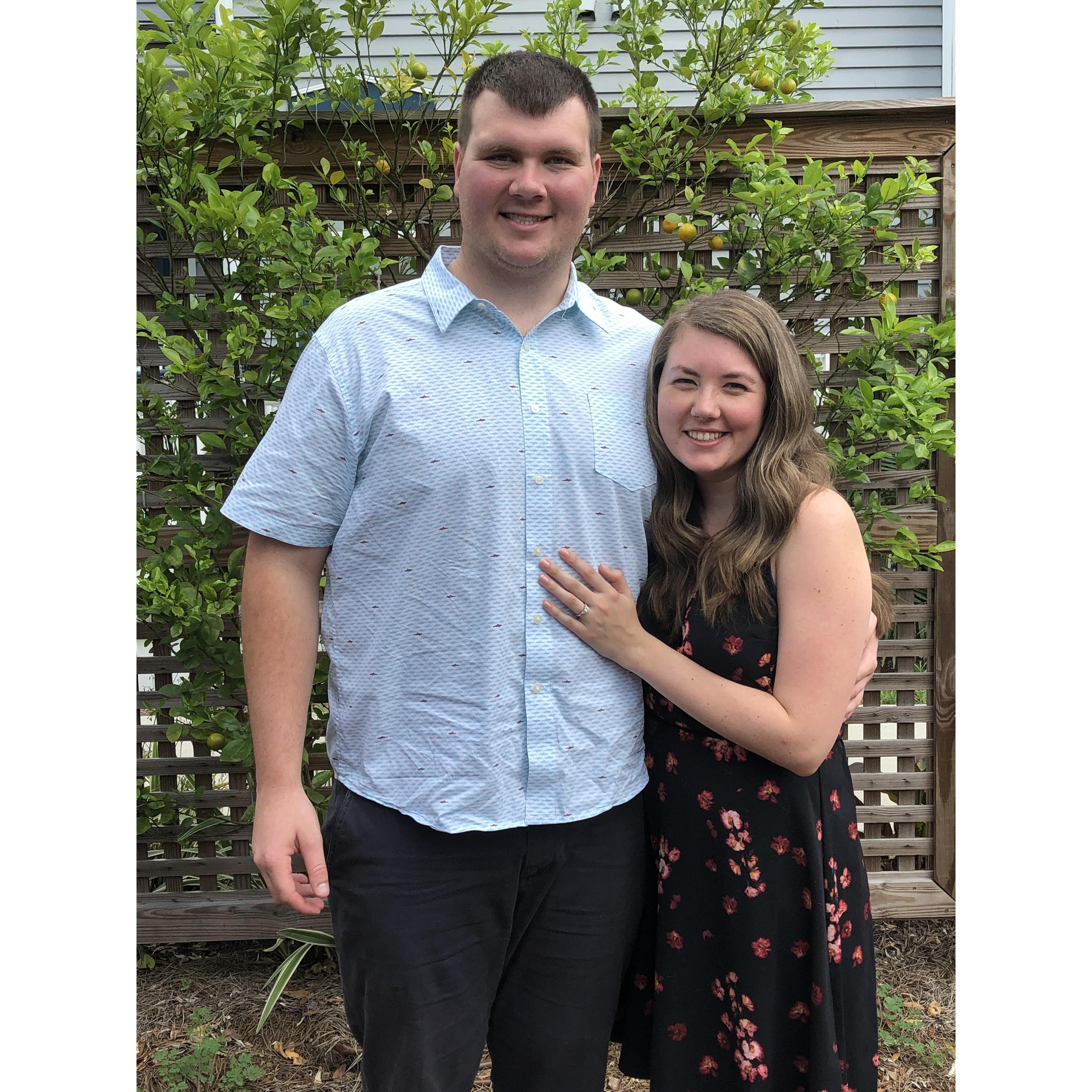 Engagement Brunch with our parents.