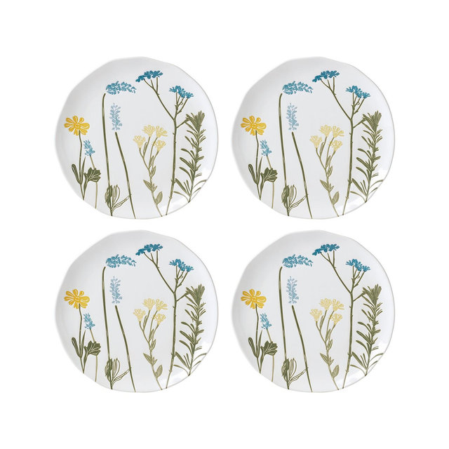 Lenox Wildflowers Accent Plates, Set of 4