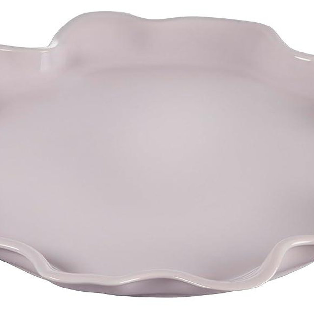 Le Creuset Stoneware Iris Collection Serving Platter, 14", Shallot