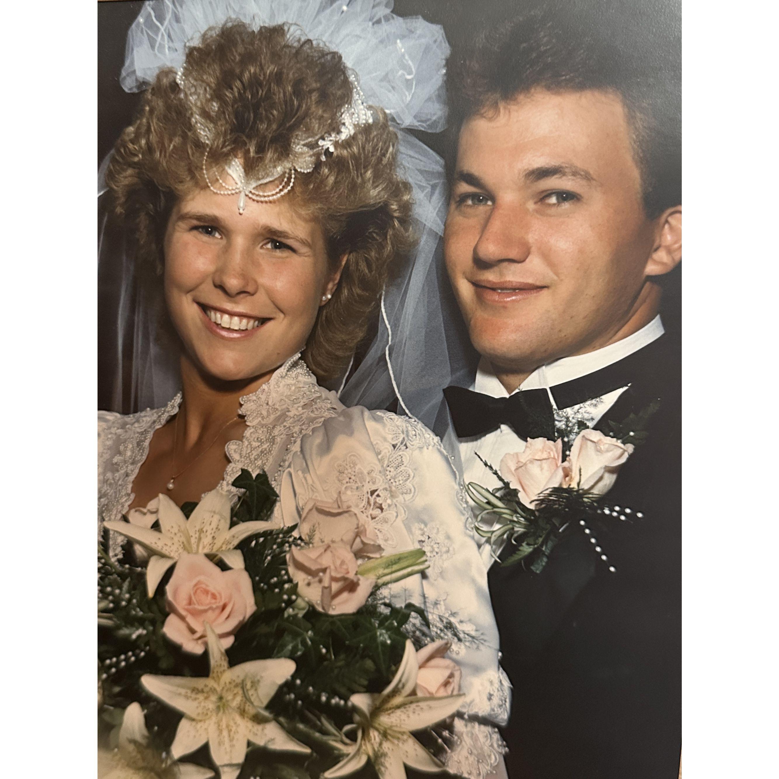 Randy & Kris Nefzger - 35 years - Megan's parents