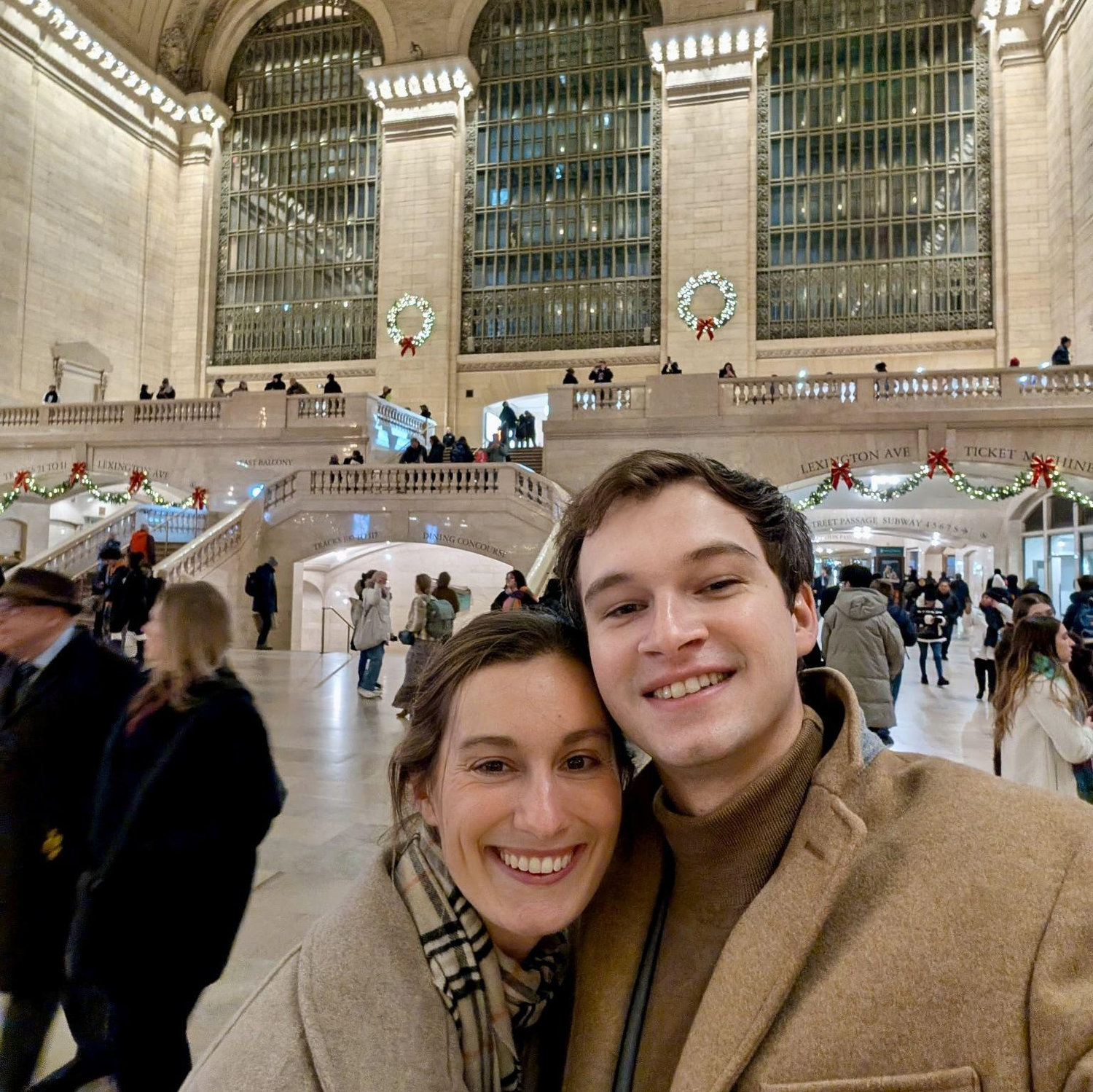 Selfie in Grand Central