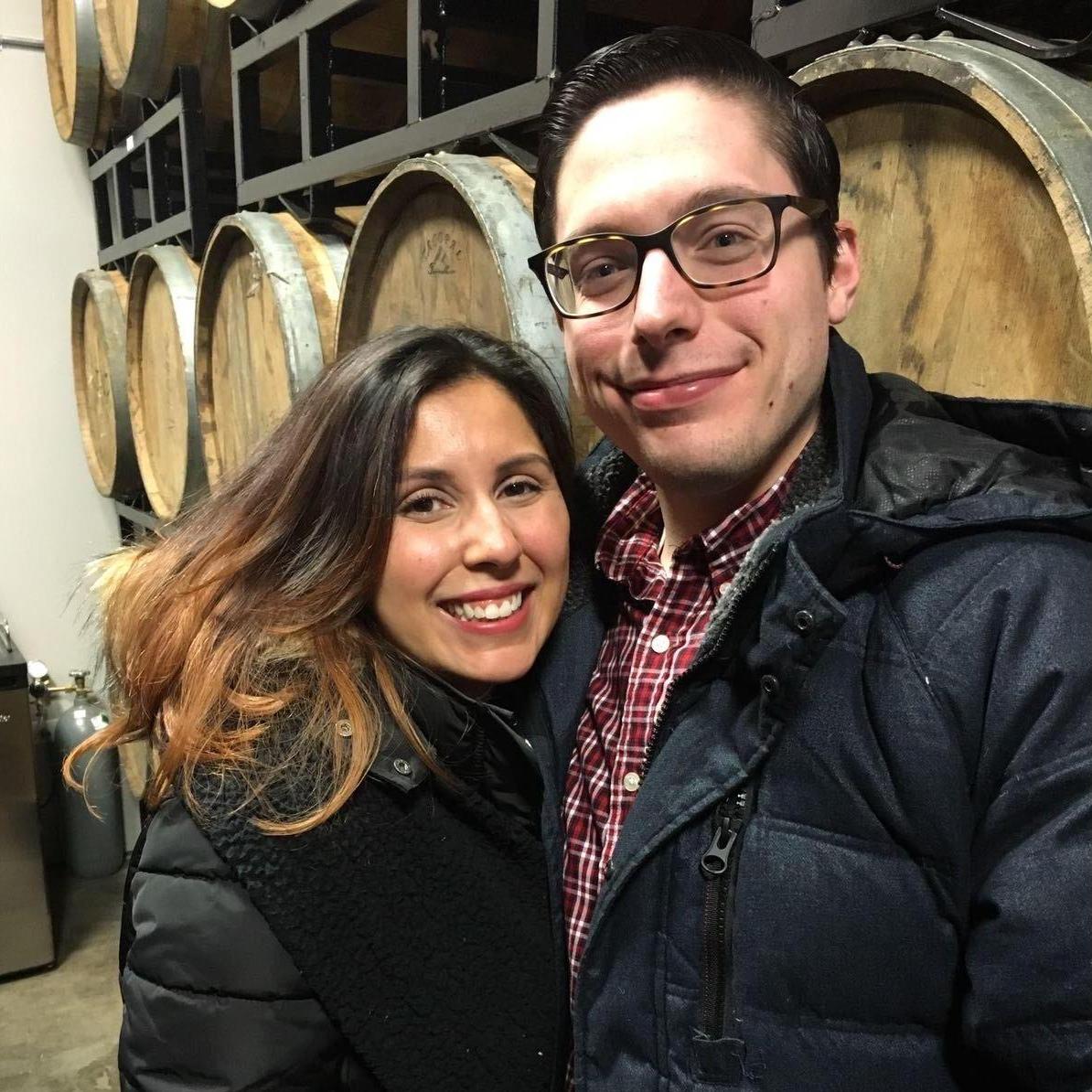 Our first picture ever, March 2017!