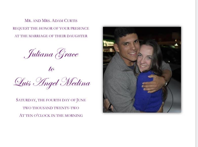 The Wedding Website of Juliana Curtis and Luis Medina