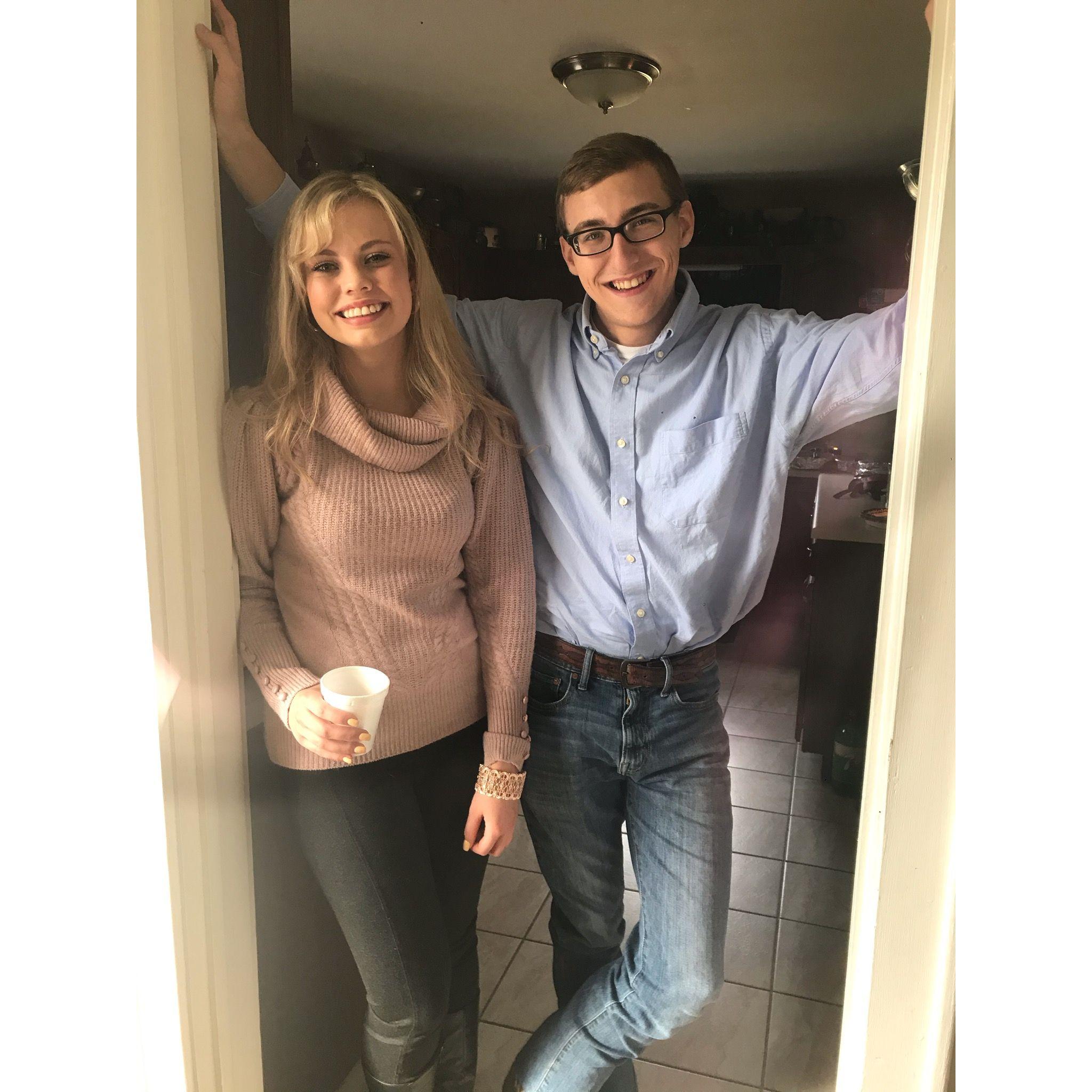 Our first Thanksgiving together!
