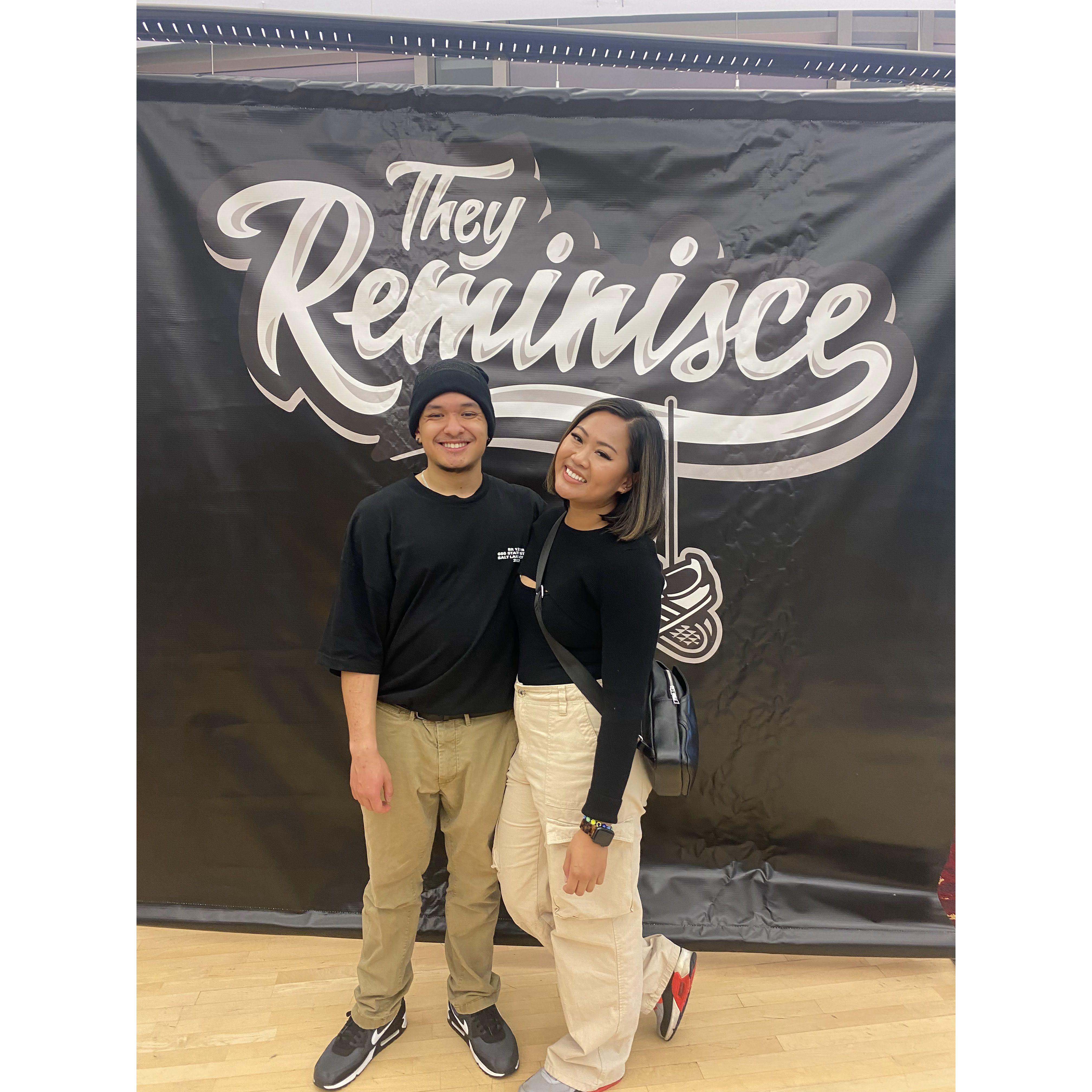They Reminisce is a fun show that showcases the community of Hip Hop in SLC. It's one of the best shows that the couple always looks forward to.