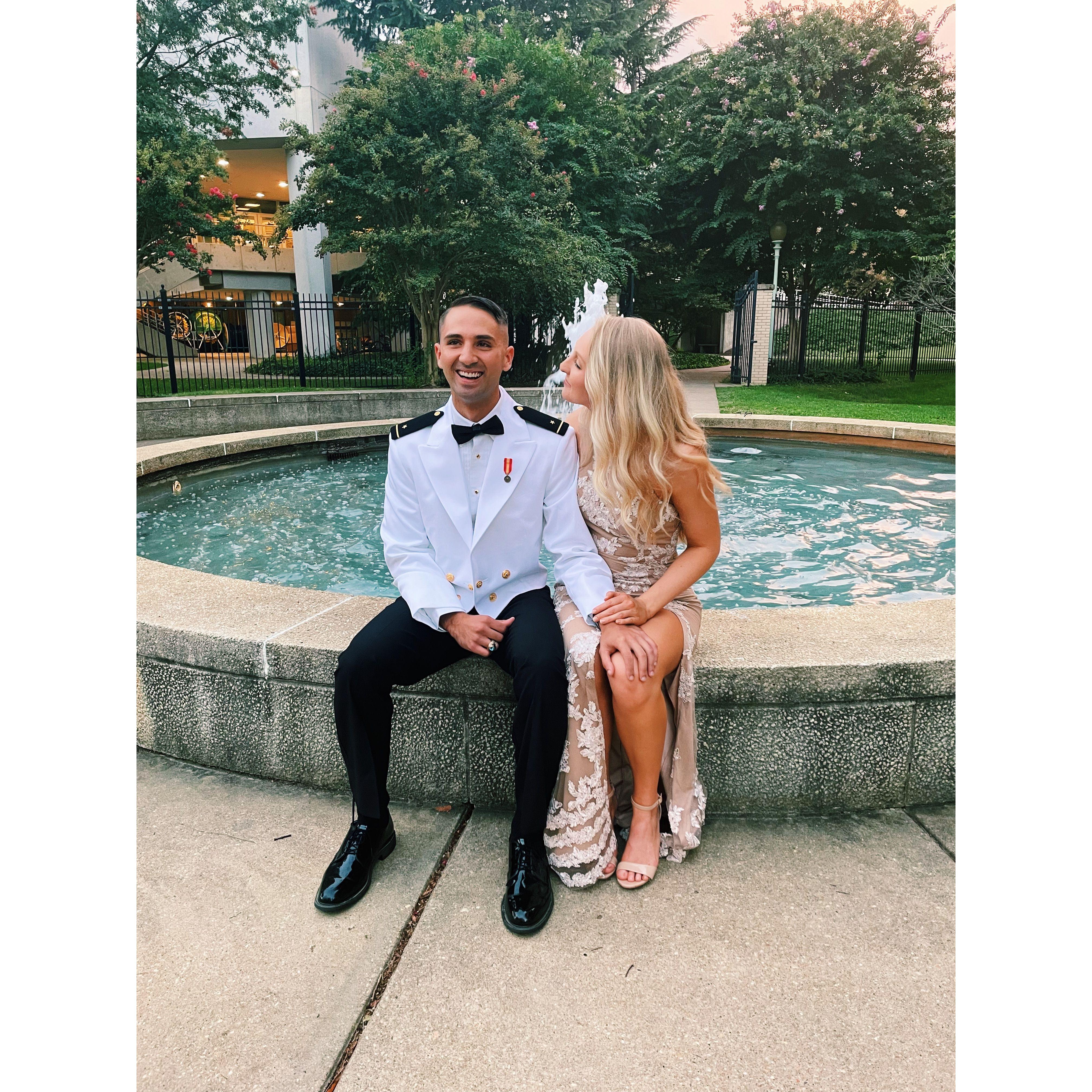 September 2021 -- The Naval Academy's Ring Dance.