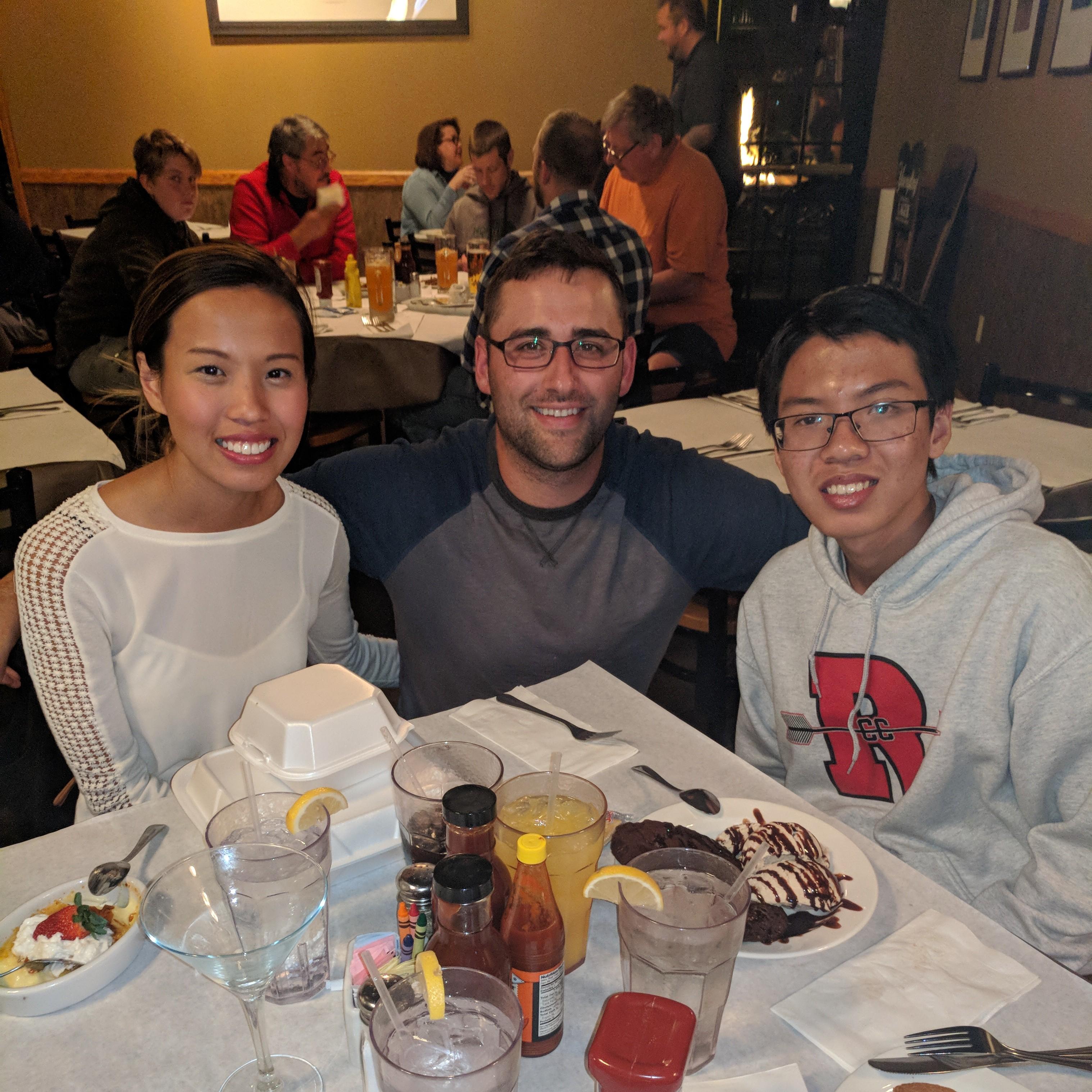 Visiting Bi for family weekend at Allegheny College in Pennsylvania.