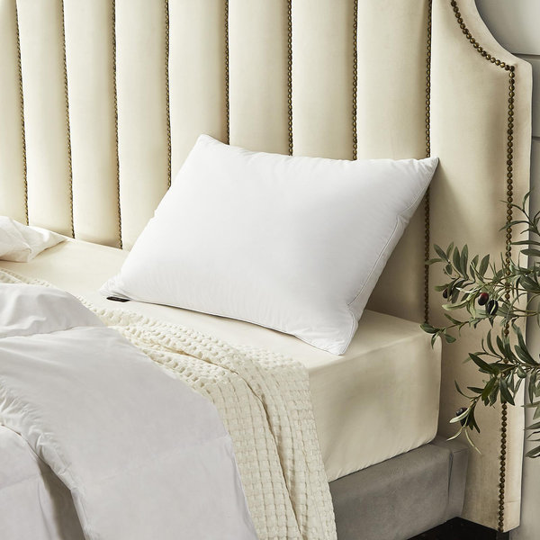 Farm to Home Organic Cotton Feather and Down Pillow - Thumbnail 3