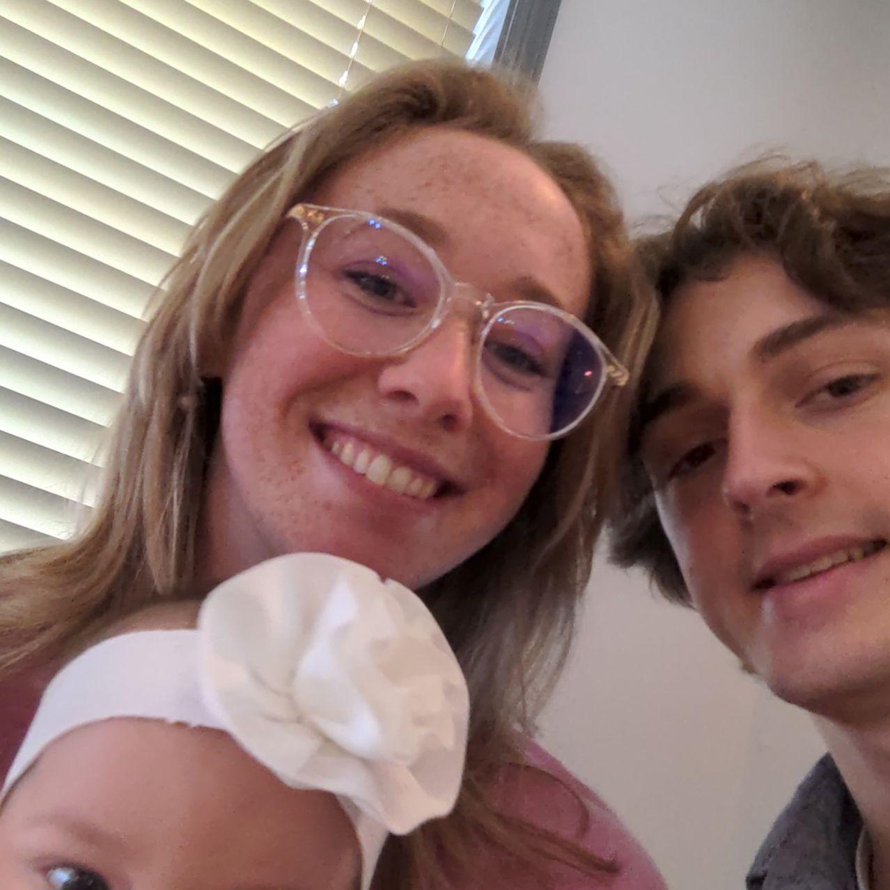Jack and Emily at Lyla's religious event