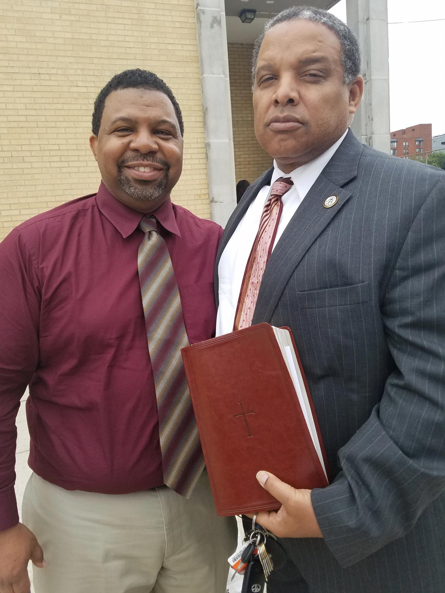 Terrill and his Dad