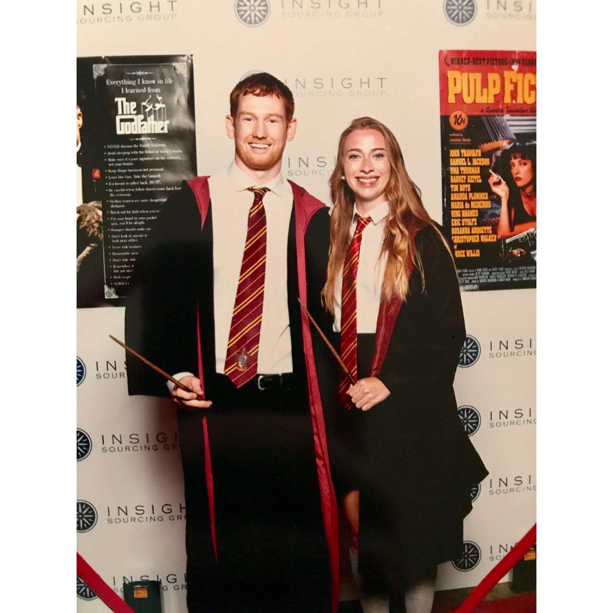 Wes's company costume party 2019