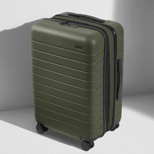 The Bigger Carry-On Flex in Olive Green