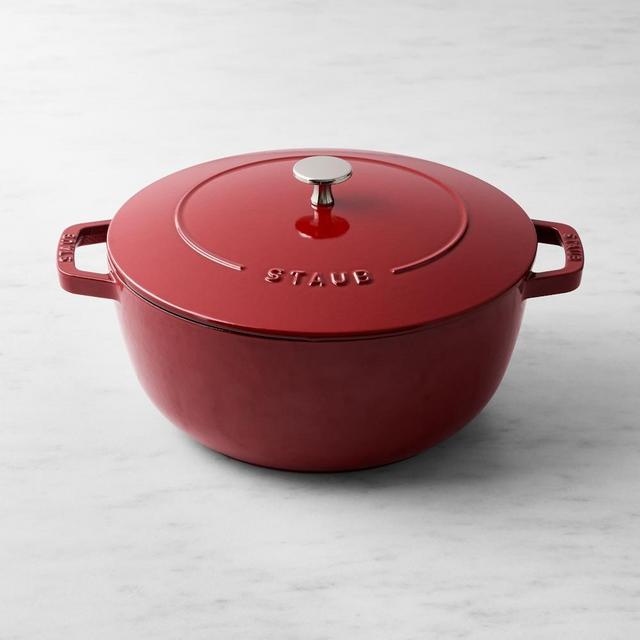 Staub Enameled Cast Iron Essential French Oven, 5-Qt., Cranberry