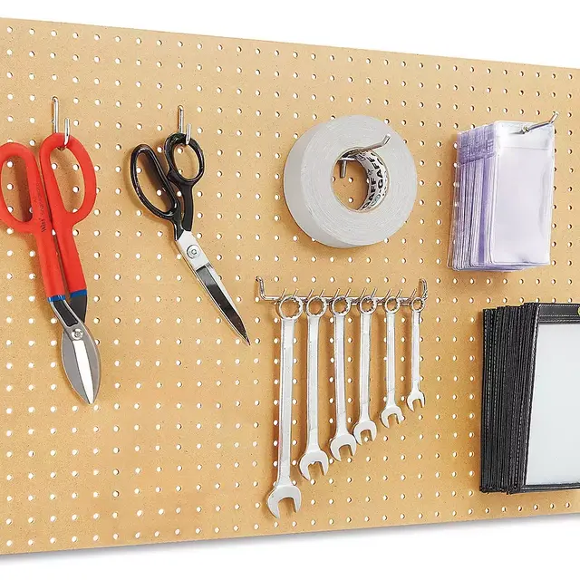 Wood Pegboard - 48 x 24" Organizational System