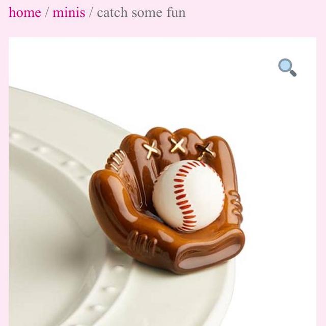 Nora Fleming mini- catch some fun