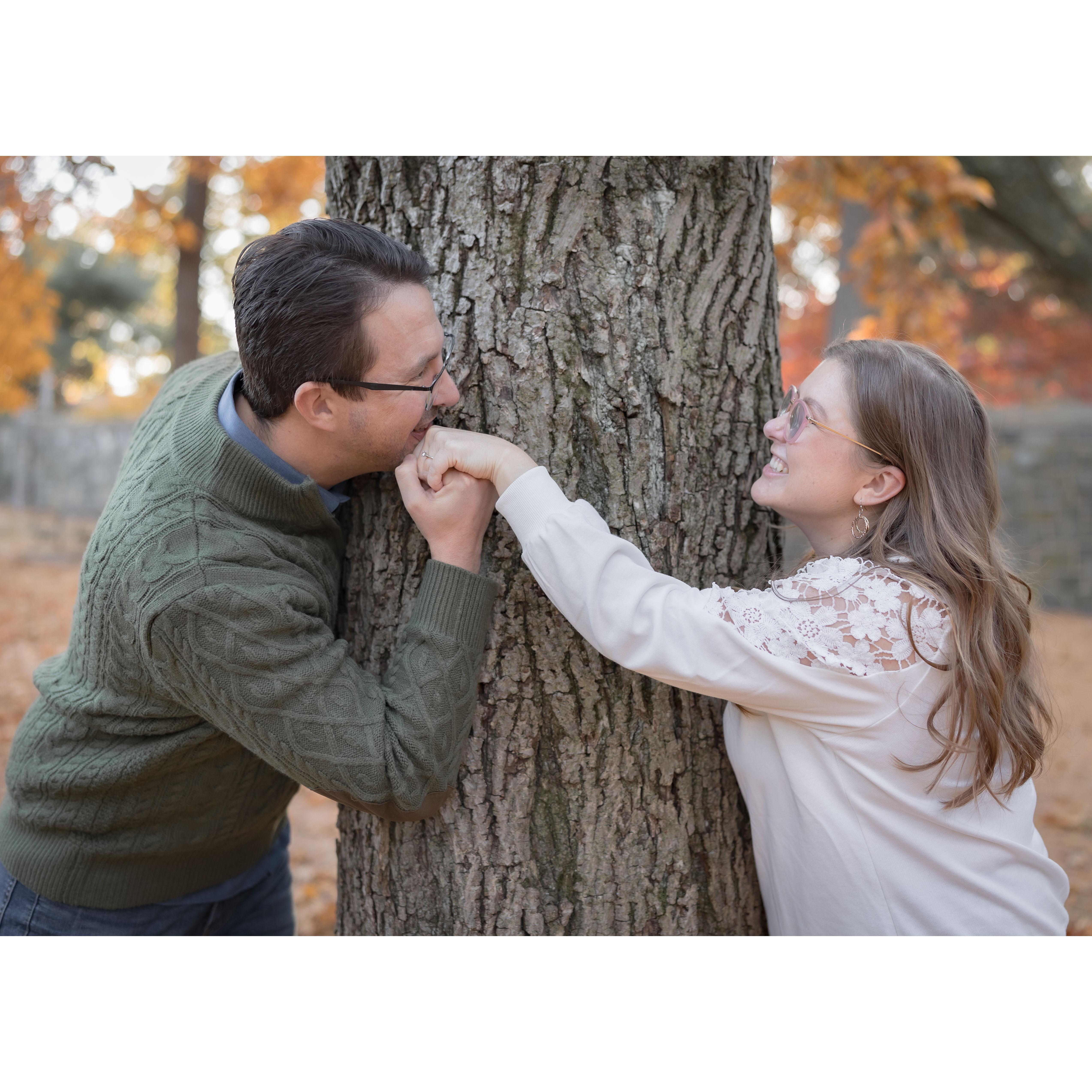 Matthew and Tess engagement photos - Eric Madden Photography - Oct. 2024