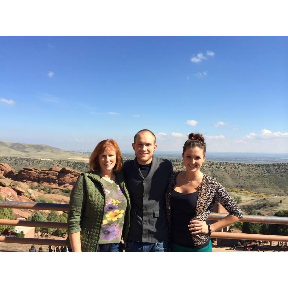 Exploring Colorado with Becky, Mother of the Groom!