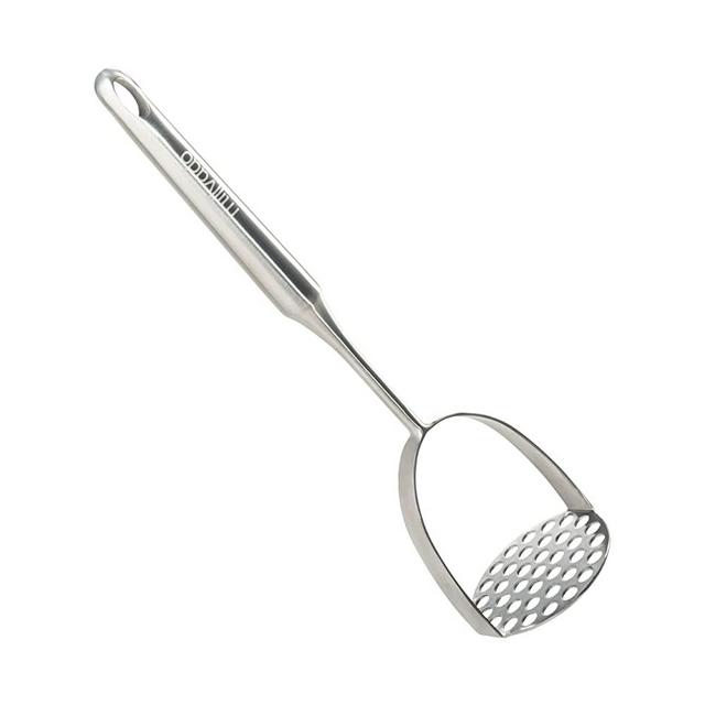 Millvado Potato Masher Stainless Steel: Best Mashed Potatoes Masher Kitchen Tool - Potato Smasher For Potatoe, Avocado, Sweet Potato, Beans, etc. - Large Heavy Duty Metal Mashing Utensil- 12.5"