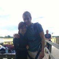 Iain sharing my love of Skydiving and doing his first ever jump!