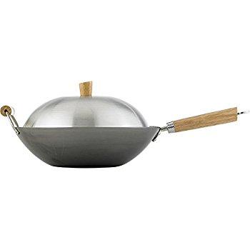 Carbon Steel Wok, 14-inch