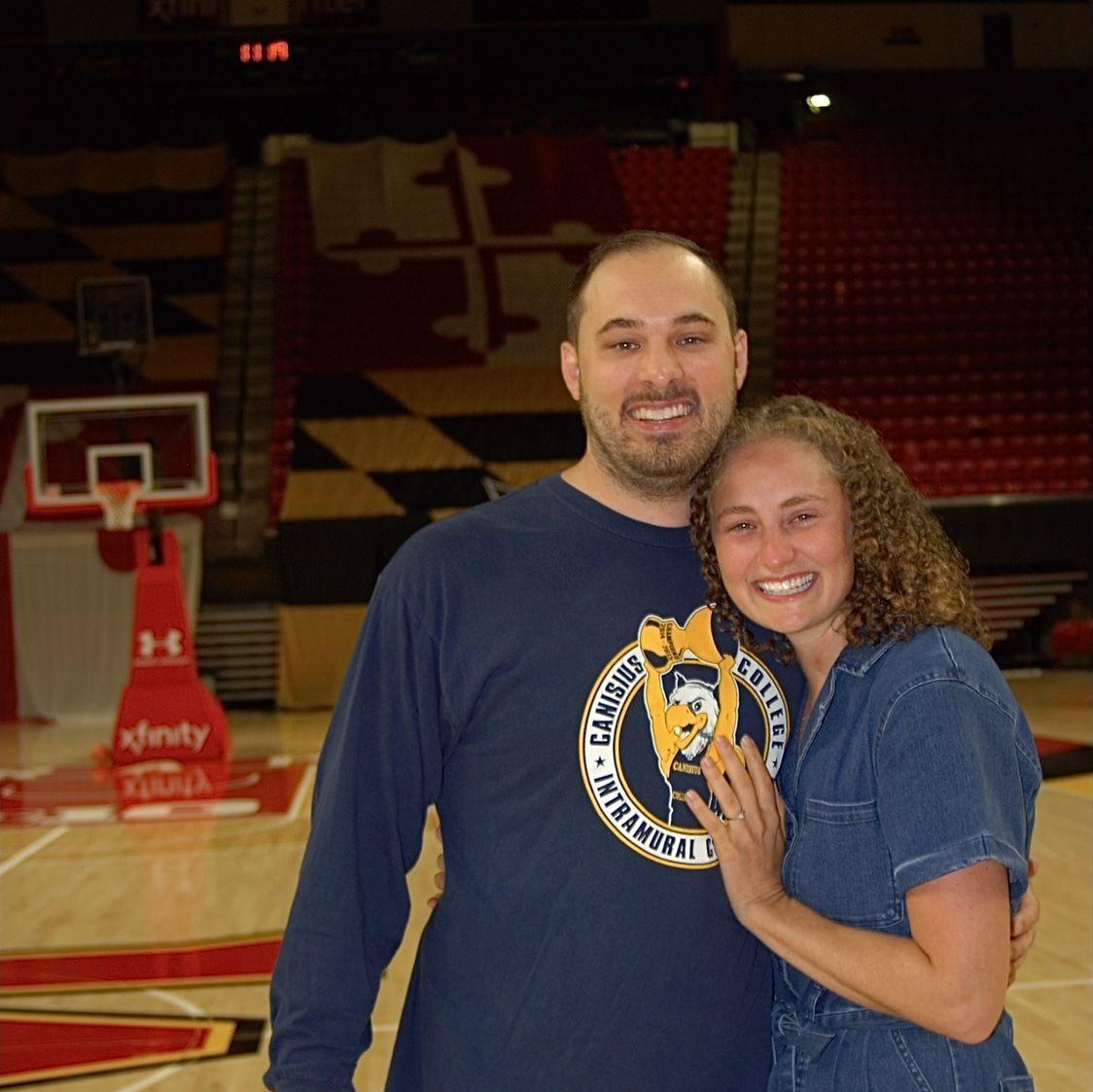 Joe wore the clothes he was wearing the day we met to propose to Lena