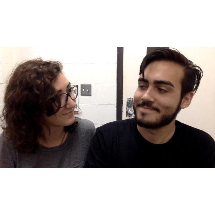 a still from a video of us covering "tracks in the snow" by the civil wars