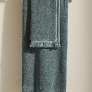 Plush Turkish Cotton Hand Towel- Color Chinois