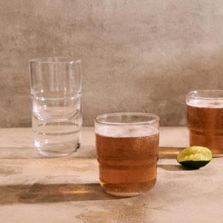 Short Night & Day Glass, Set of 4