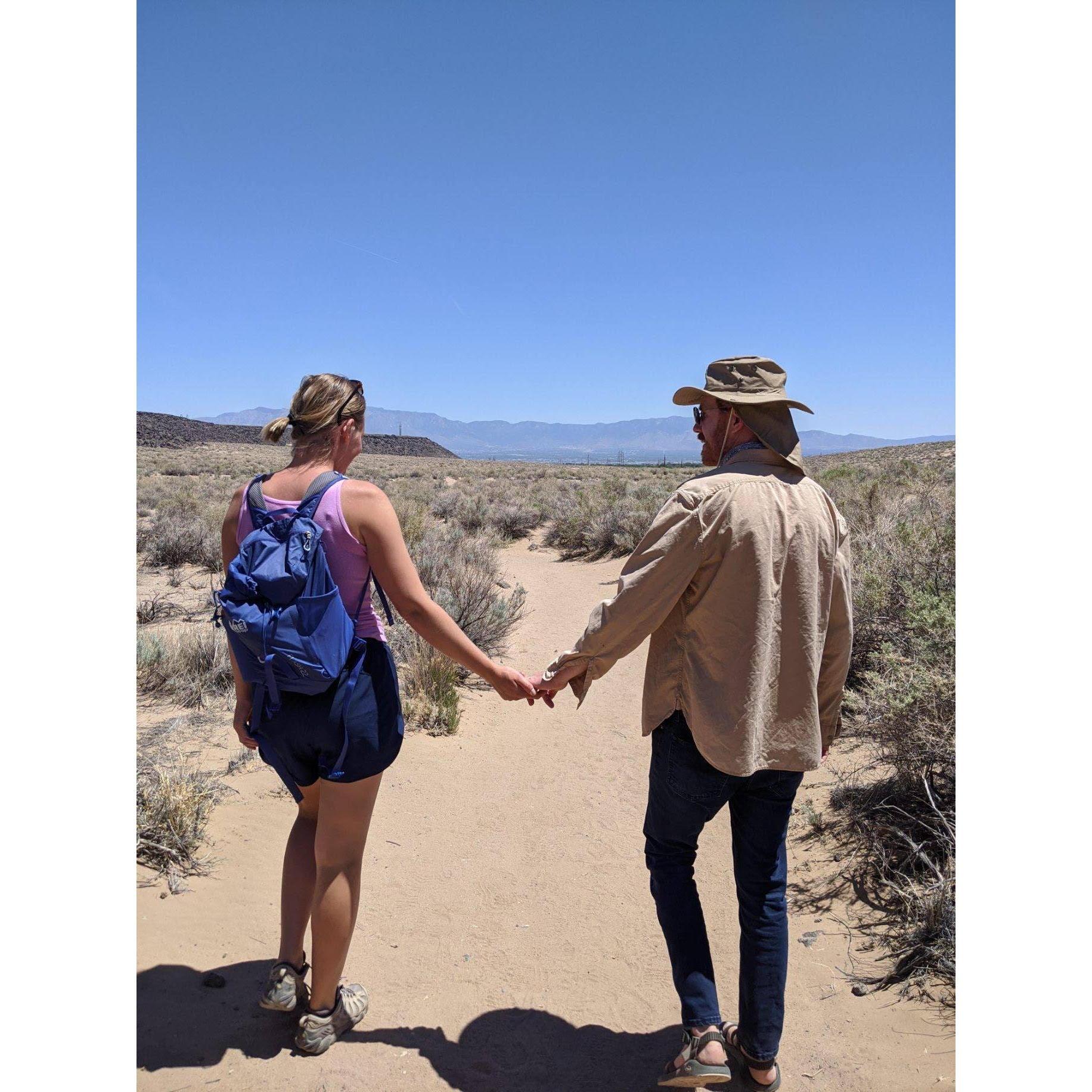 Hiking in New Mexico