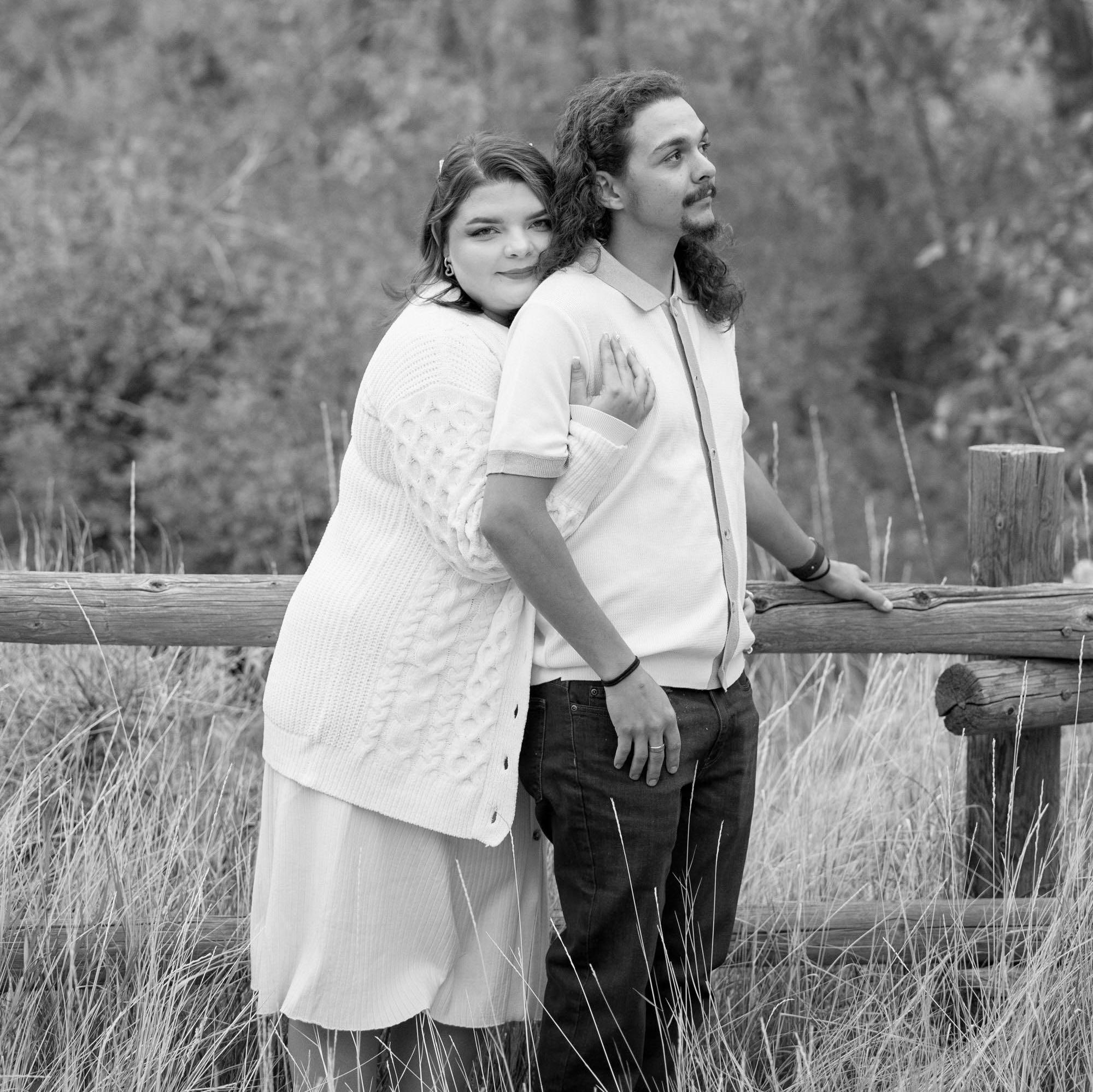 Our first photoshoot and where he said "yes" to me when I proposed.