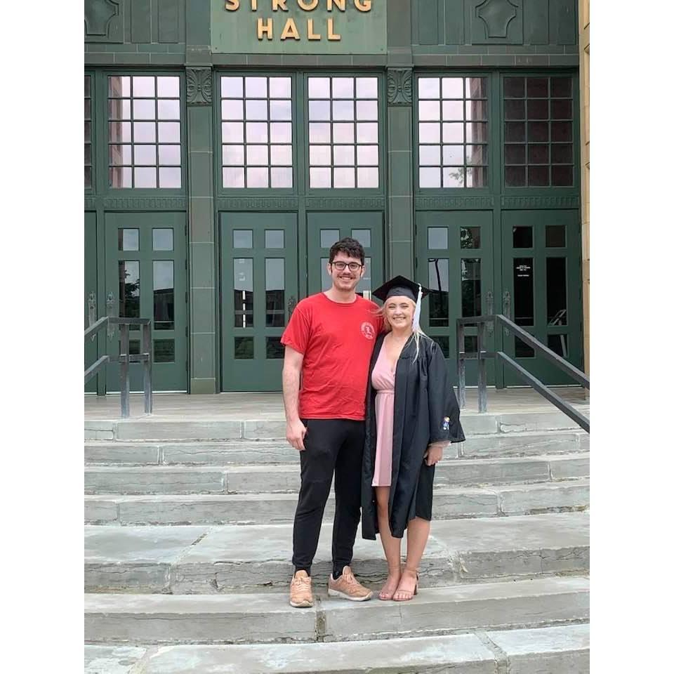 Rebecca's college graduation!