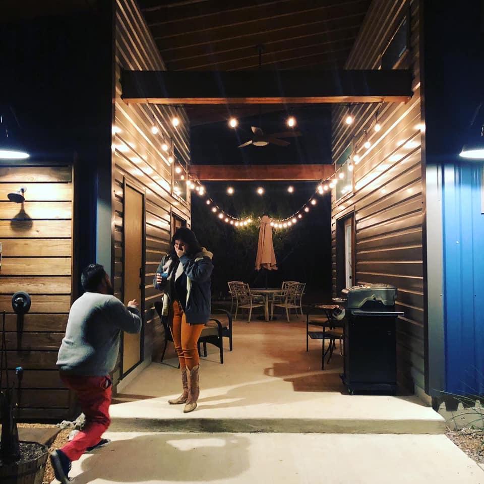 The proposal New Year's Eve 2019!