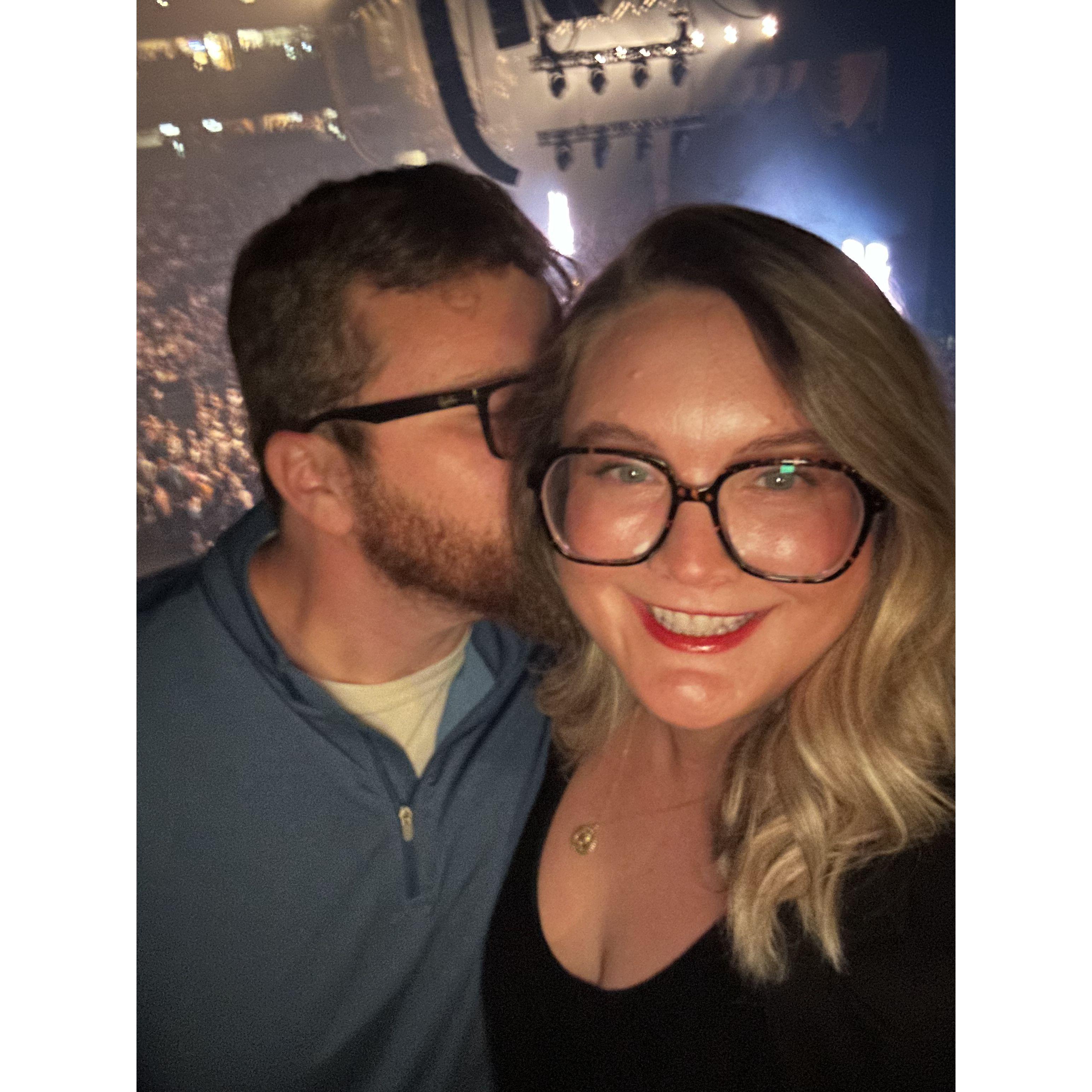 Tyler Childers concert where we found our first dance song; Nashville, TN