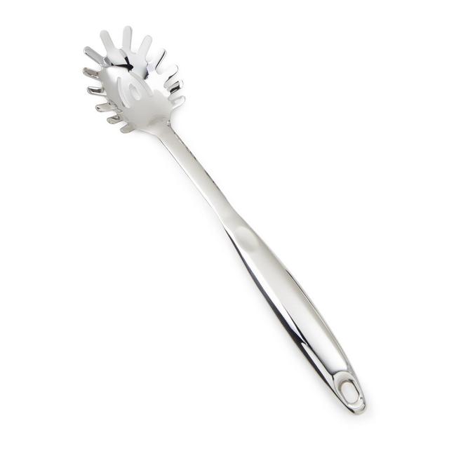 BergHOFF Essentials 18/10 Stainless Steel Pasta Spoon Server 13", Silver